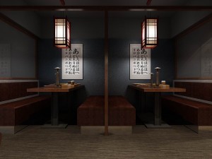 restaurant teahouse cafe drinks clubhouse 68 Model 3D