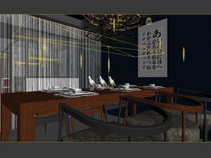 restaurant teahouse cafe drinks clubhouse 68 Model 3D