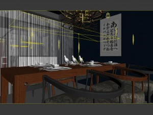 restaurant teahouse cafe drinks clubhouse 68 3D Model