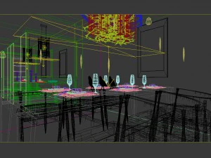 restaurant teahouse cafe drinks clubhouse 68 3D Model