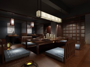 restaurant teahouse cafe drinks clubhouse 68 Model 3D