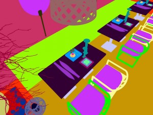 restaurant teahouse cafe drinks clubhouse 69 Modelo 3D