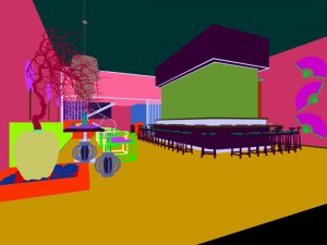 restaurant teahouse cafe drinks clubhouse 69 Modelo 3D