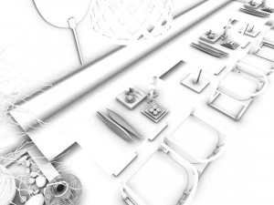 restaurant teahouse cafe drinks clubhouse 69 3D Model