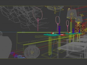 restaurant teahouse cafe drinks clubhouse 69 Modelo 3D
