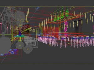 restaurant teahouse cafe drinks clubhouse 69 Modelo 3D
