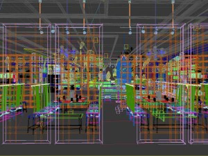 restaurant teahouse cafe drinks clubhouse 70 3D Model