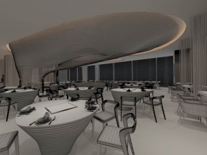 restaurant teahouse cafe drinks clubhouse 71 3D Model