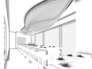 restaurant teahouse cafe drinks clubhouse 71 3D Model
