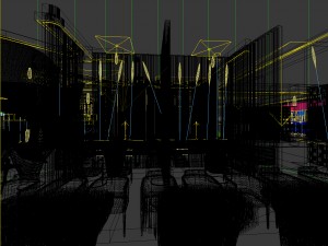restaurant teahouse cafe drinks clubhouse 71 3D Model