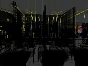 restaurant teahouse cafe drinks clubhouse 71 3D Model