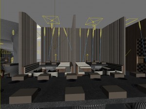 restaurant teahouse cafe drinks clubhouse 71 3D Model