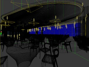 restaurant teahouse cafe drinks clubhouse 71 3D Model