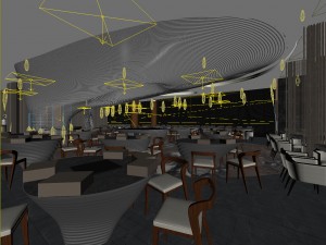 restaurant teahouse cafe drinks clubhouse 71 3D Model