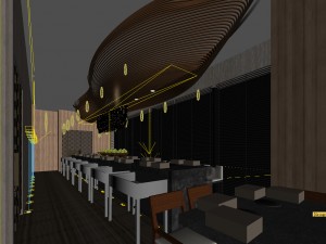 restaurant teahouse cafe drinks clubhouse 71 3D Model