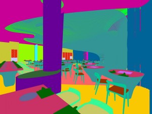 restaurant teahouse cafe drinks clubhouse 71 3D Model