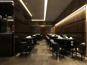 restaurant teahouse cafe drinks clubhouse 73 3D Model