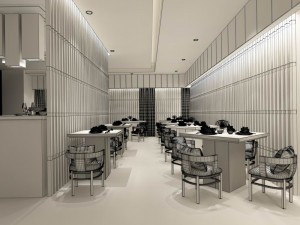 restaurant teahouse cafe drinks clubhouse 73 Model 3D
