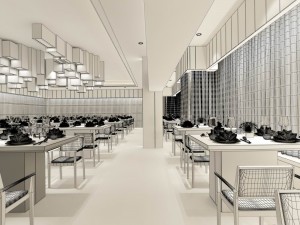 restaurant teahouse cafe drinks clubhouse 73 Model 3D