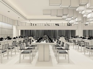 restaurant teahouse cafe drinks clubhouse 73 Model 3D