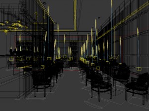 restaurant teahouse cafe drinks clubhouse 73 Model 3D