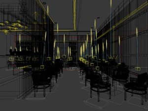 restaurant teahouse cafe drinks clubhouse 73 3D Model