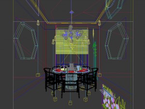 restaurant teahouse cafe drinks clubhouse 74 Model 3D