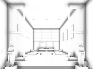 restaurant teahouse cafe drinks clubhouse 75 3D 모델