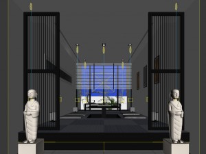 restaurant teahouse cafe drinks clubhouse 75 3D 모델
