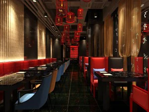 레스토랑 찻집 카페 음료수 클럽하우스 76 3D 모델