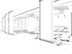 restaurant teahouse cafe drinks clubhouse 76 Model 3D
