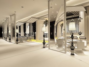 restaurant teahouse cafe drinks clubhouse 76 Model 3D