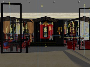 restaurant teahouse cafe drinks clubhouse 76 Model 3D