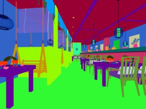 restaurant teahouse cafe drinks clubhouse 77 3D Model