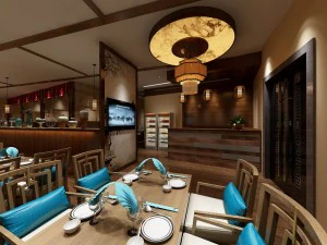 레스토랑 찻집 카페 음료수 클럽하우스 78 3D 모델