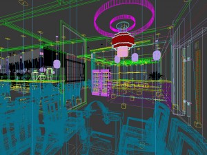 restaurant teahouse cafe drinks clubhouse 78 Model 3D