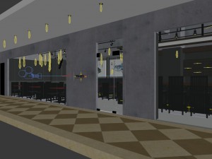 restaurant teahouse cafe drinks clubhouse 79 3D Model