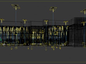 restaurant teahouse cafe drinks clubhouse 82 3D Model