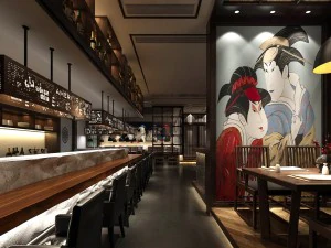 레스토랑 찻집 카페 음료수 클럽하우스 83 3D 모델