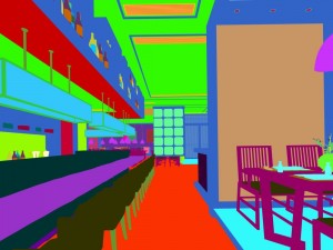 restaurant teahouse cafe drinks clubhouse 83 Modello 3D