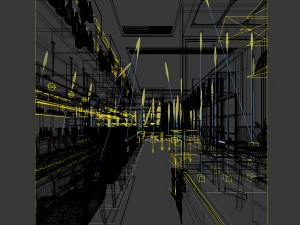 restaurant teahouse cafe drinks clubhouse 83 Modello 3D