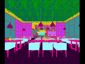 restaurant teahouse cafe drinks clubhouse 84 Model 3D