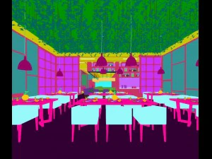 restaurant teahouse cafe drinks clubhouse 84 3D Model