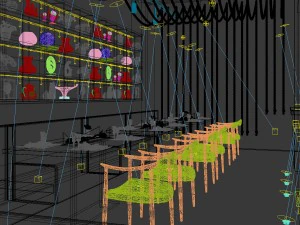 restaurant teahouse cafe drinks clubhouse 85 3D Model