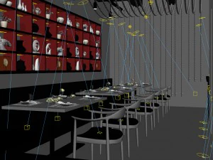 restaurant teahouse cafe drinks clubhouse 85 3D Model