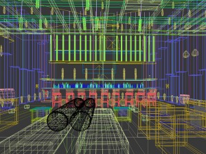 restaurant teahouse cafe drinks clubhouse 86 Modelo 3D