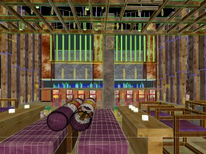 restaurant teahouse cafe drinks clubhouse 86 Modelo 3D