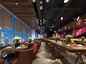 레스토랑 찻집 카페 음료수 클럽하우스 87 3D 모델