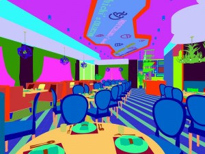 restaurant teahouse cafe drinks clubhouse 88 3D Модель