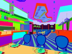 restaurant teahouse cafe drinks clubhouse 88 3D Model